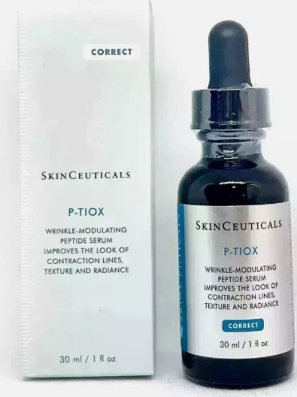 SkinCeuticals P-TIOX Wrinkle Modulating Peptide Serum 1oz/30ml New Sealed